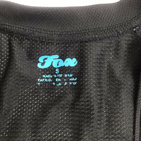fox racing cycling jersey size small black and blue - Picture 2 of 12